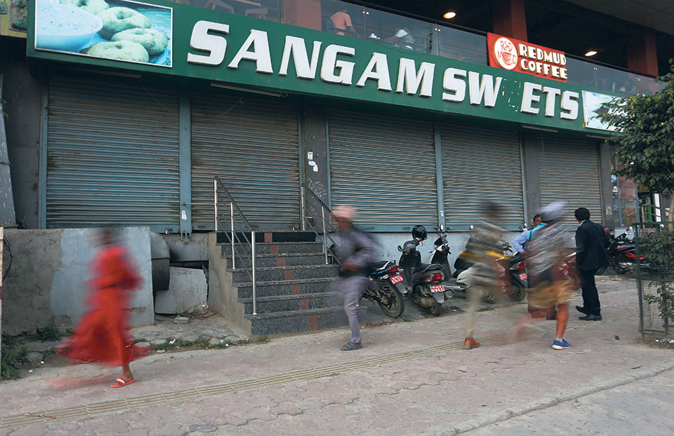 Sangam Sweets sealed for selling substandard fare