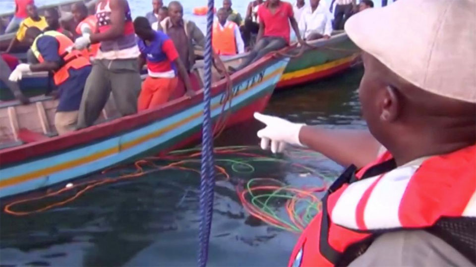 Death toll reaches 100 in Tanzania ferry disaster, hundreds feared missing
