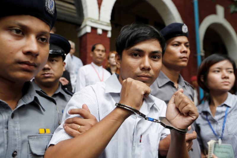 Suu Kyi defense of jailing of Reuters journalists 'unbelievable': Haley