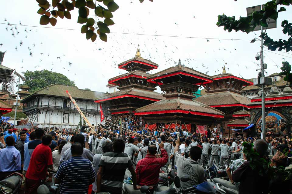 Indrajatra being observed today
