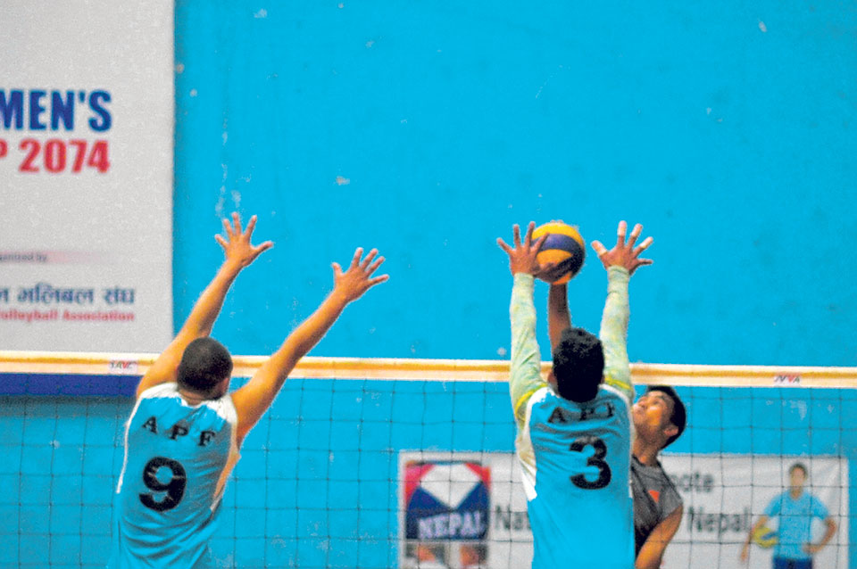 Departmental teams, Help Nepal into volleyball semis