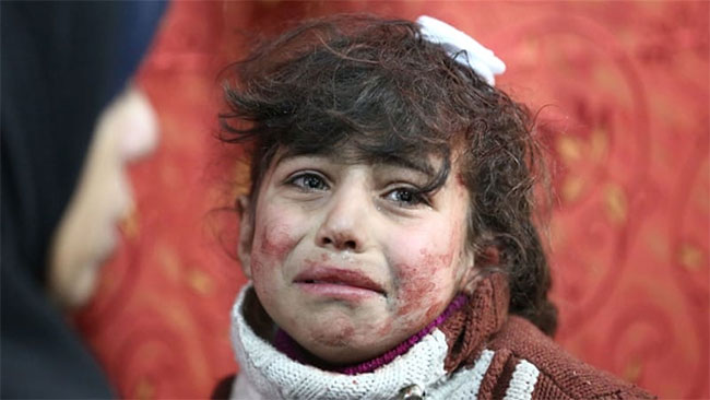 WITHER HUMANITY: SYRIA BLEEDS
