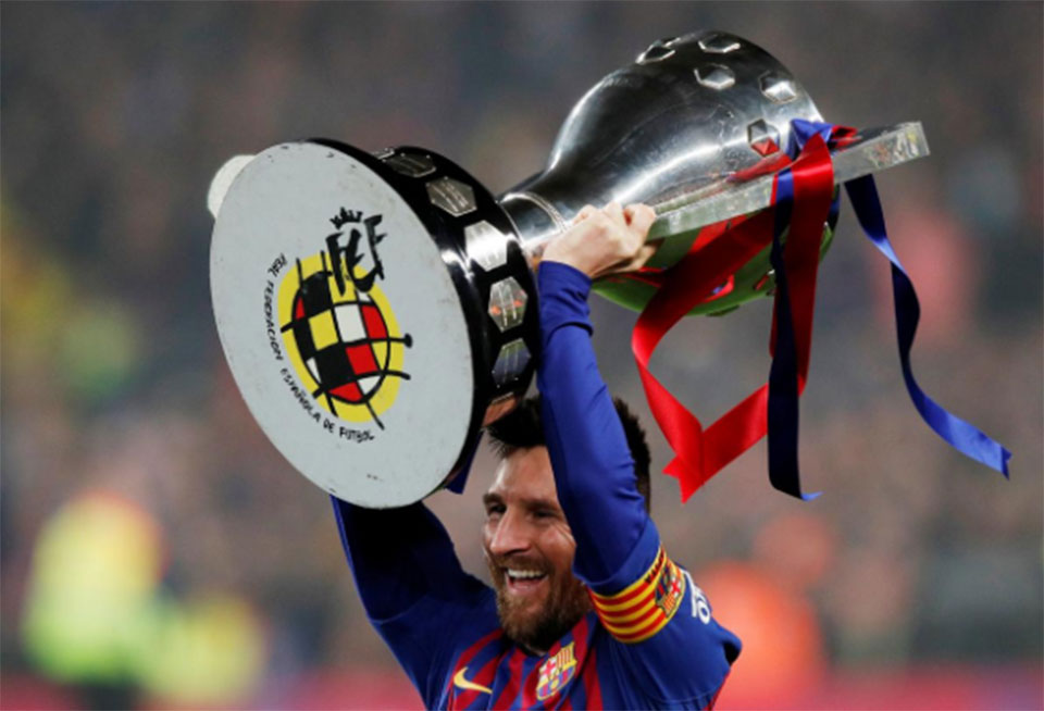 Messi seals another La Liga title for Barcelona