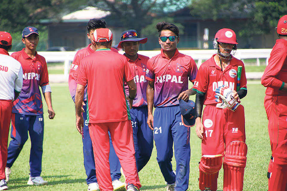 Paudel propels Nepal to third win, UAE stays on top