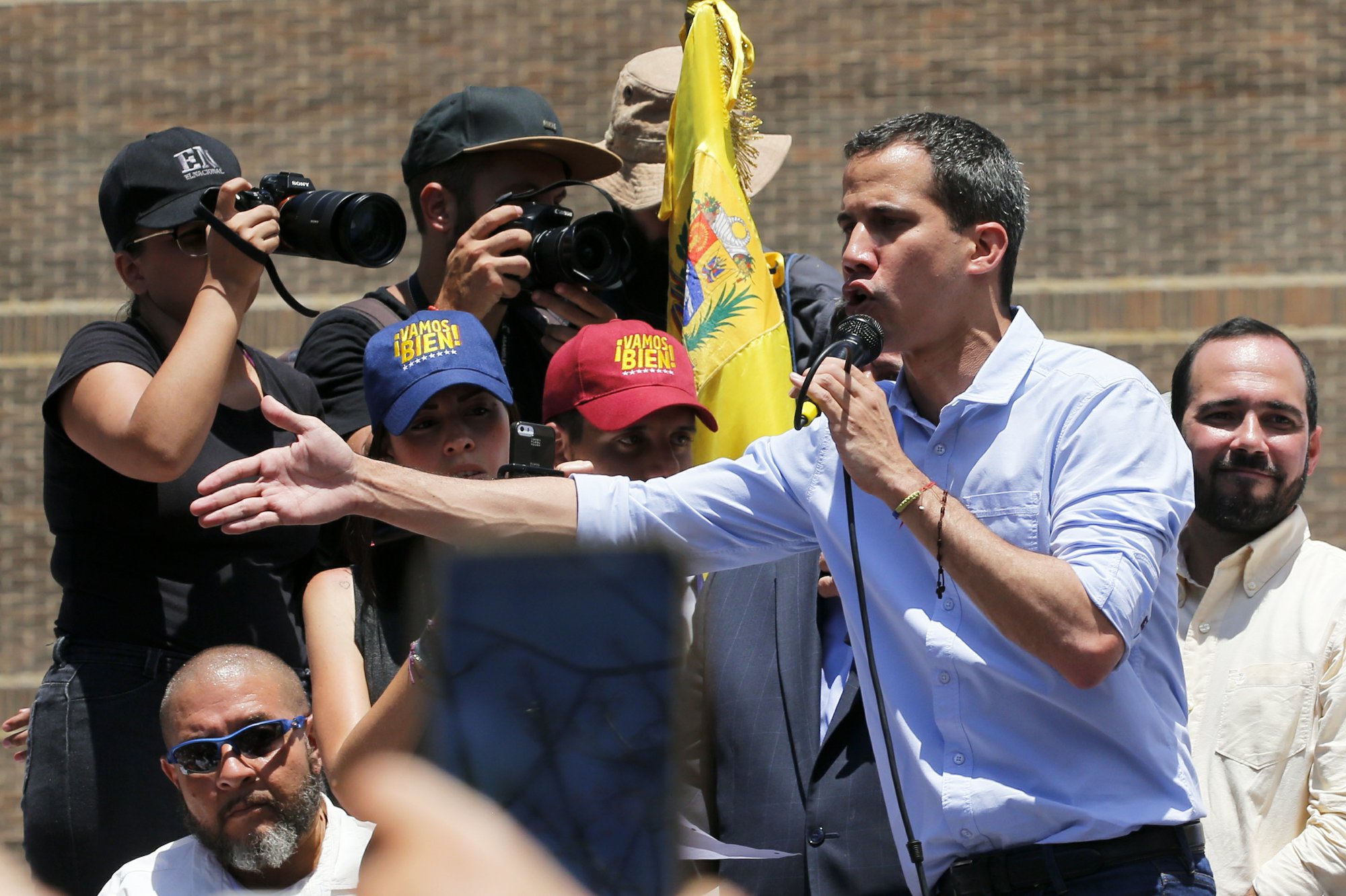 Venezuela street rallies show deep divide in power struggle