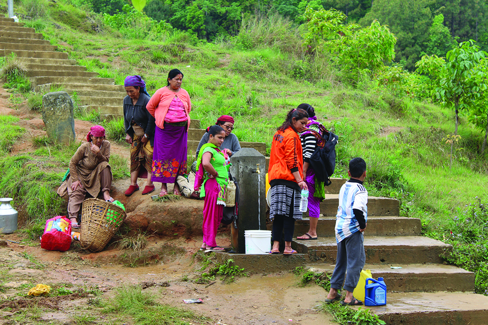 Drinking water woes hit normal life in Baglung Bazar
