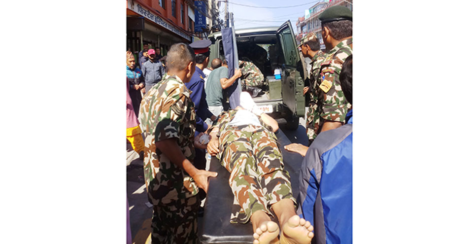 Nepal Army soldier injured while defusing IED in Pokhara