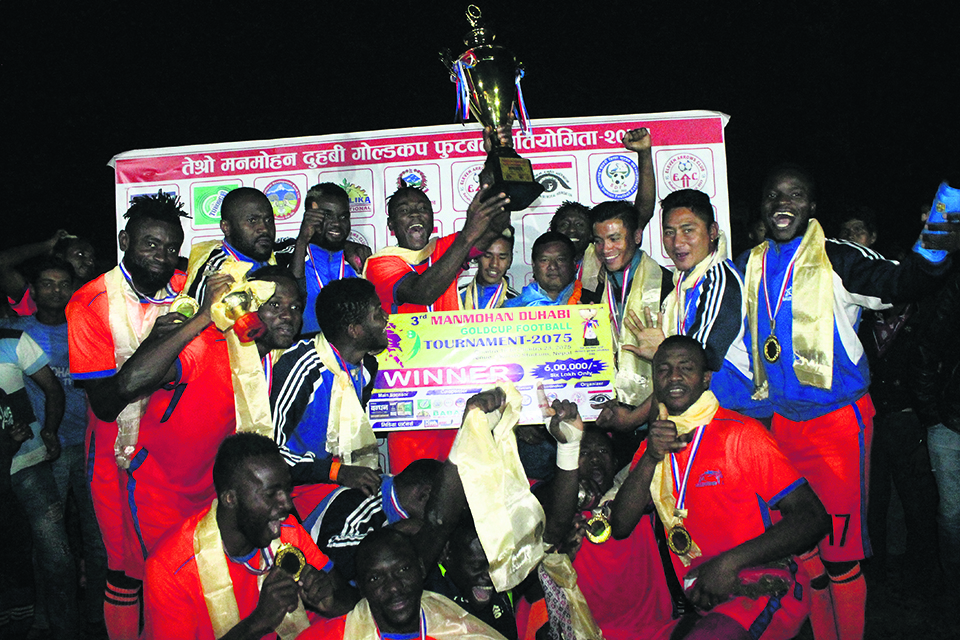 Dauphins lift Duhabhi Gold Cup