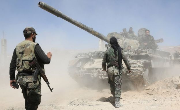 Islamic State attacks Syrian army, allies, killing dozens: monitor