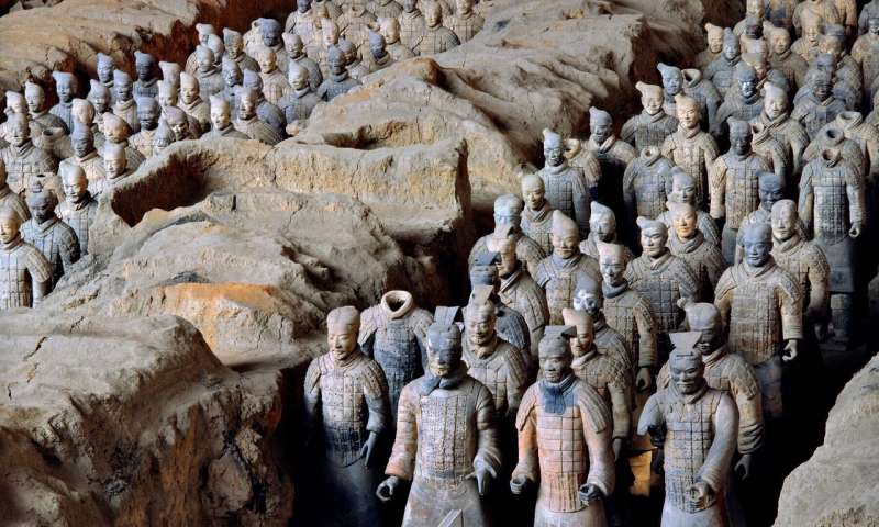 Scientists solve mystery of pristine weapons of China's Terracotta Warriors