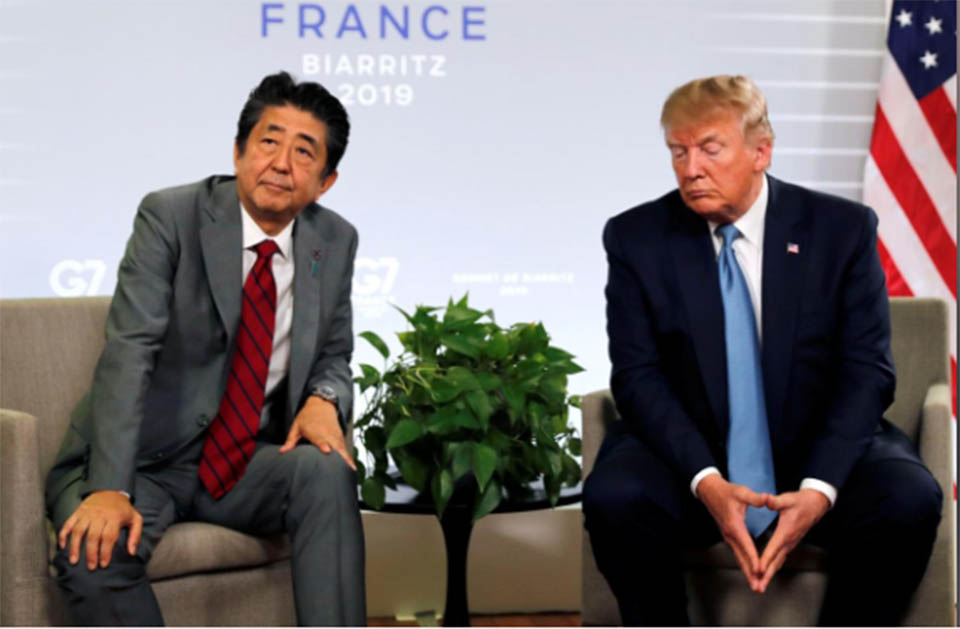 Trump, Abe disagree on North Korea missile launches