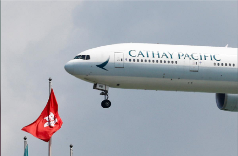 Cathay Pacific fires two pilots over Hong Kong protests