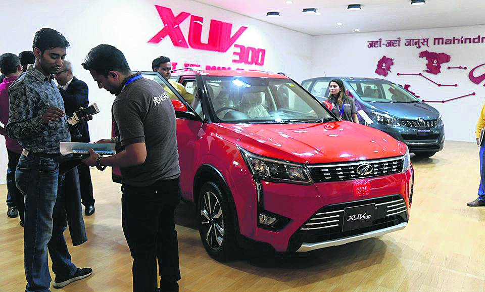 Mahindra unveils  XUV300 in Nepal