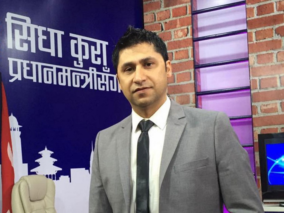 Rabi Lamichhane arrested in connection with 'journalist's suicide'