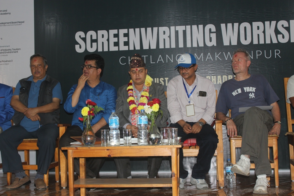 Screenwriting workshop for budding Nepali screenwriters