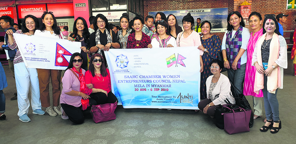 Women craft producers off to Myanmar