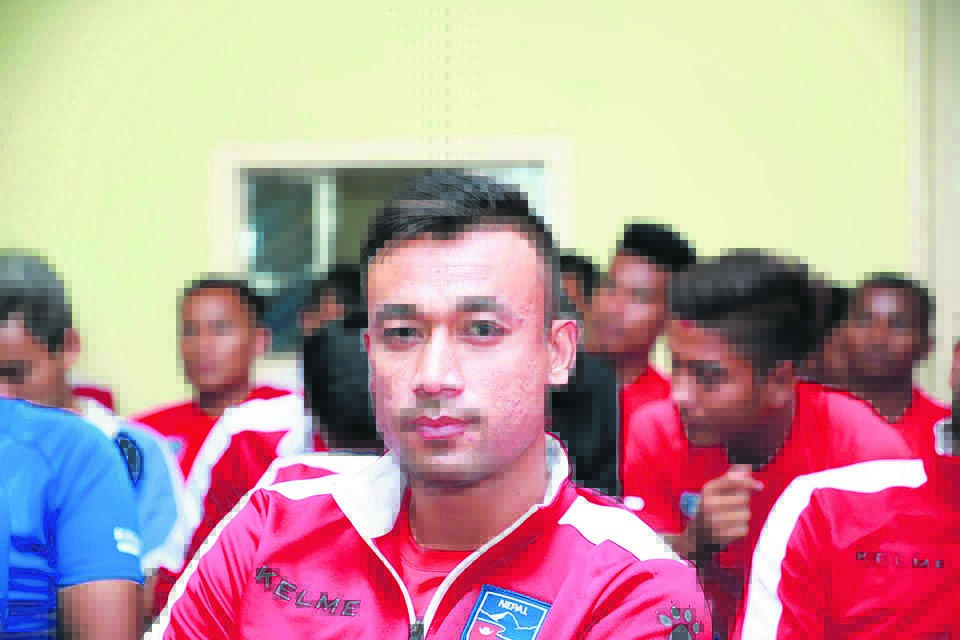 Sujal Shrestha named stand-in football captain