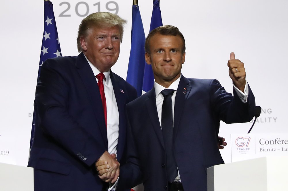 Decrying crisis, France’s Macron urges new economic order