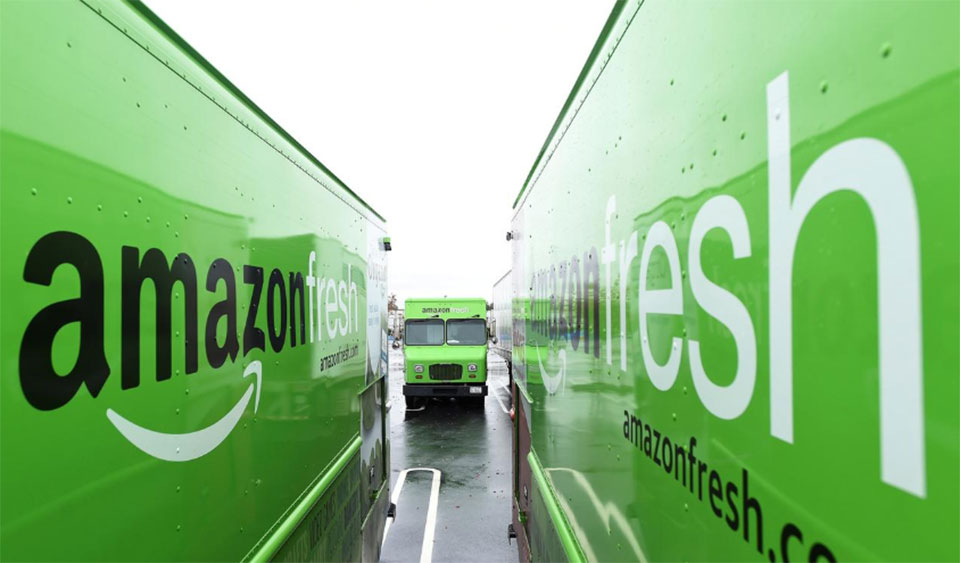 DHL stops deliveries for Amazon Fresh in Germany