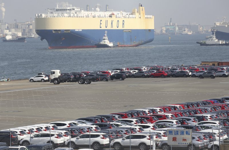 Japan’s exports fell in July for 8th straight month