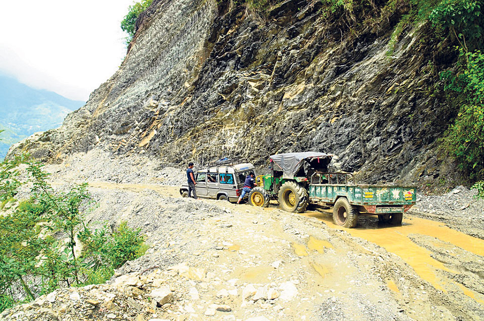 Baglung-Burtibang road to be closed for eight hours daily for one month