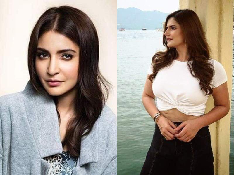 Anushka Sharma supports Zareen Khan after she gets trolled for pic showing stretch marks