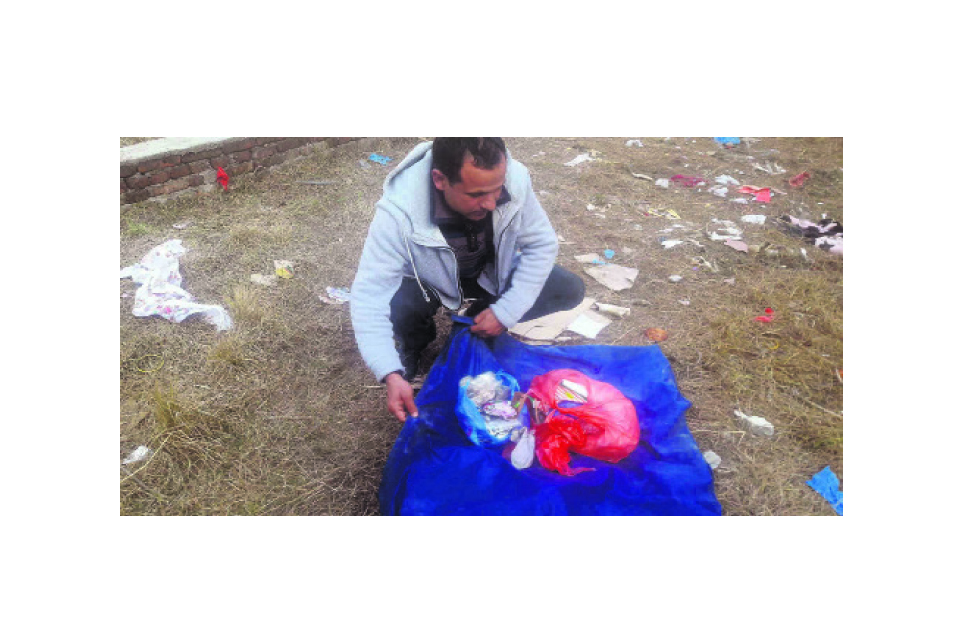 Digging through garbage to track down Bagmati polluters