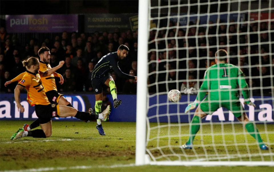 Man City end Newport's Cup dream to reach quarter-finals