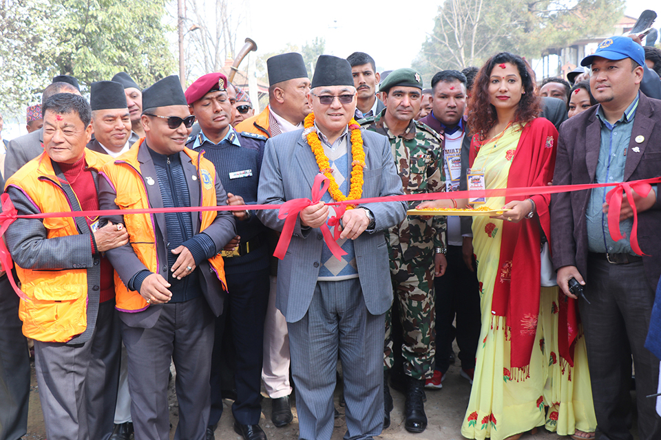 Home Minister Thapa insists on social enlightenment