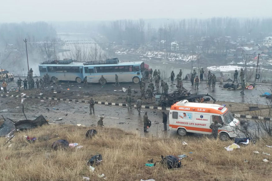 40 Jawans Killed as Suicide Bomber Strikes CRPF bus in Pulwama