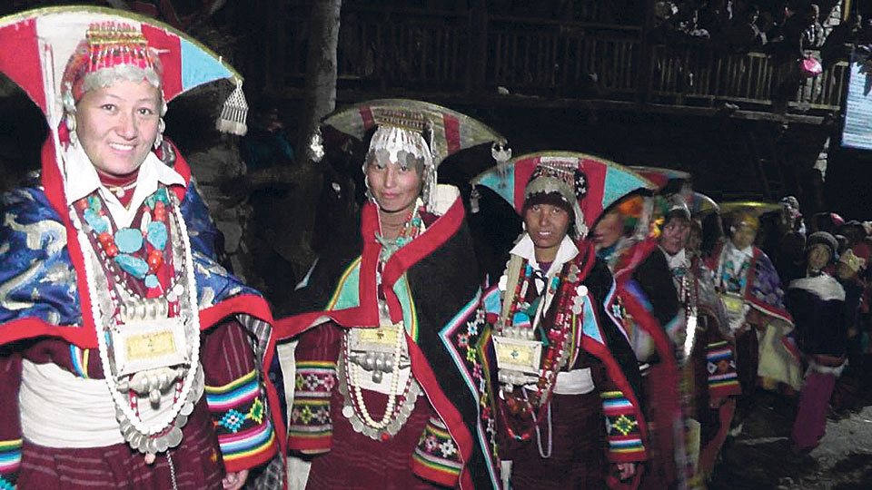 Lamas of Humla celebrate ‘Mane’ festival with gusto