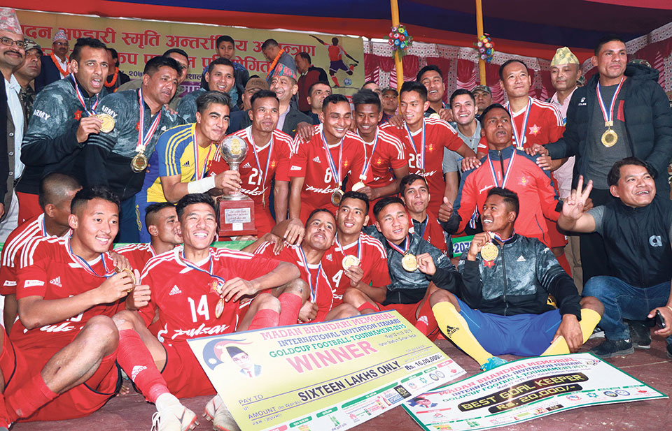 Army lifts Madan Bhandari Gold Cup