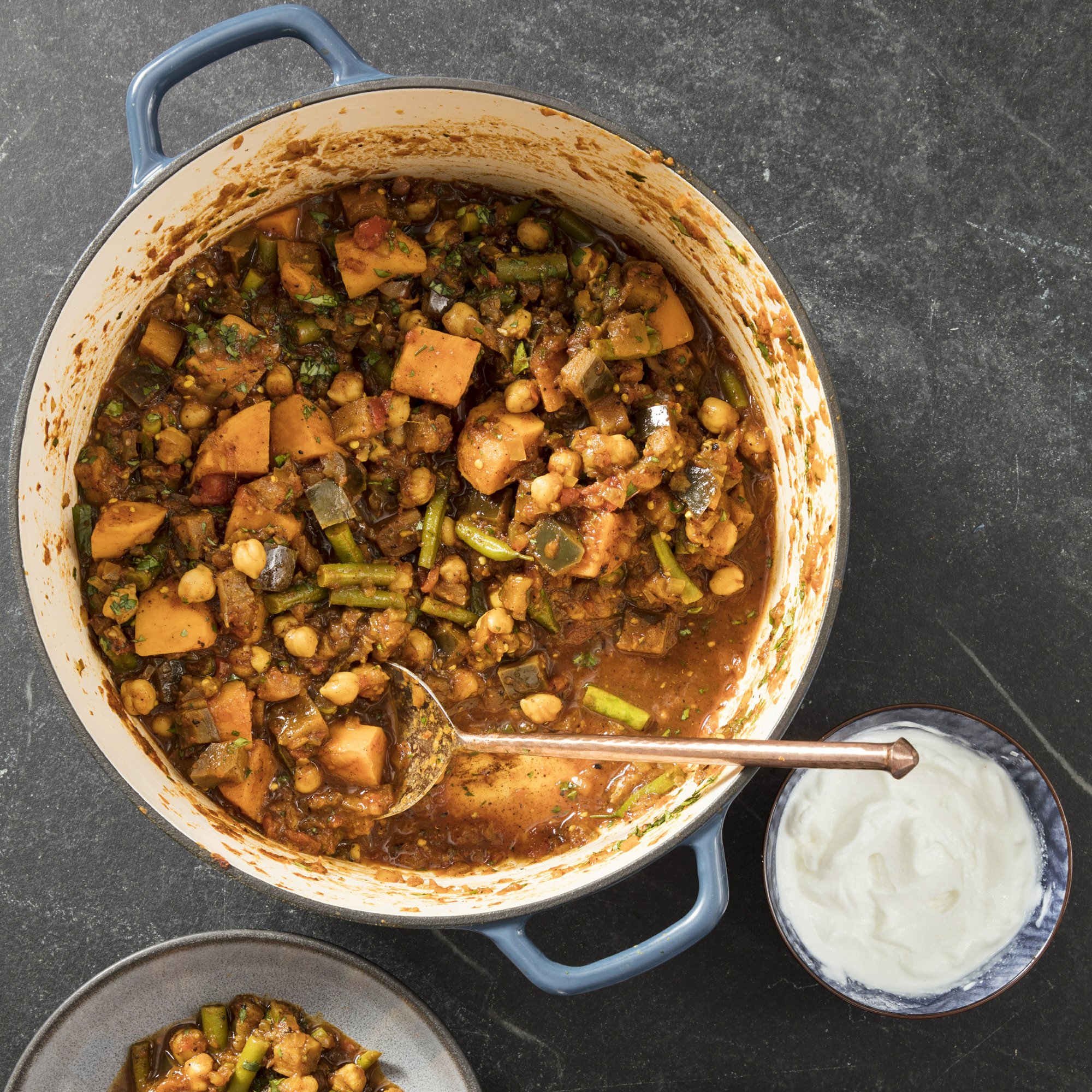 This vegetable curry has bold flavors to keep everyone happy