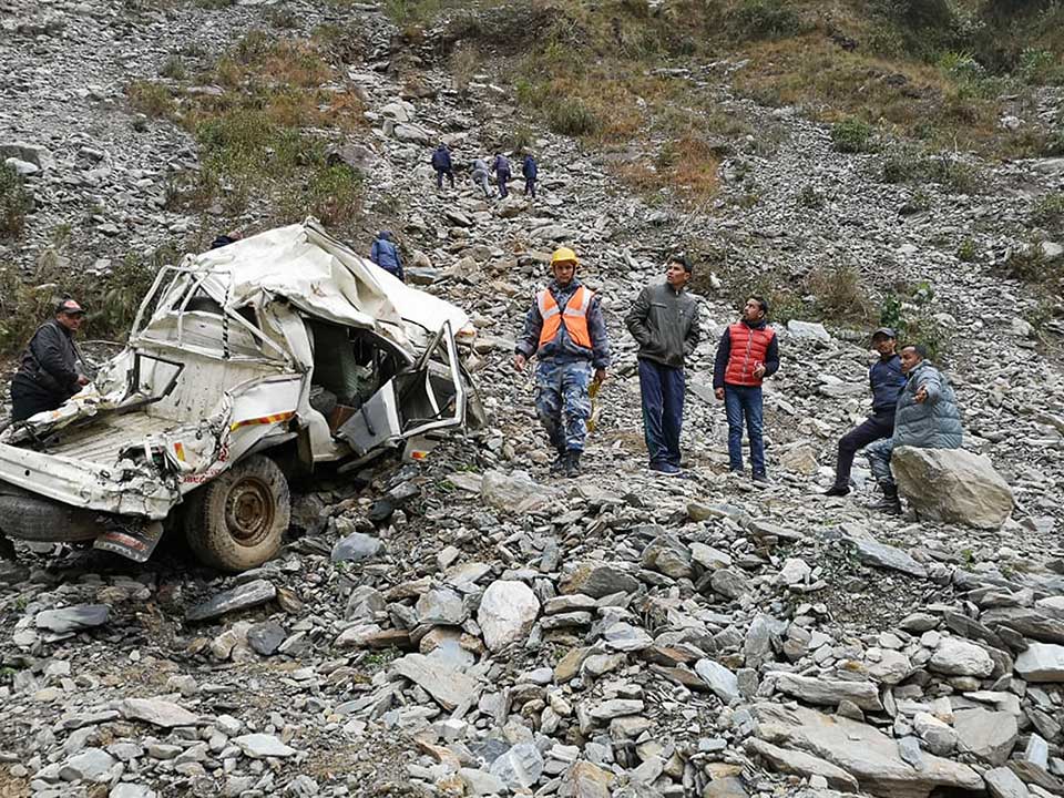 Prime Minister Oli expresses sorrow over Darchula jeep crash