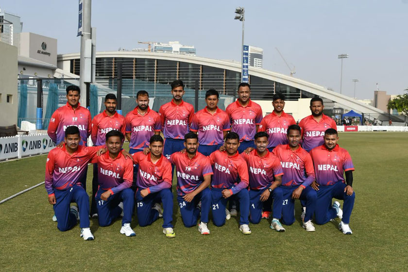 Nepal sets target of 105 runs for UAE