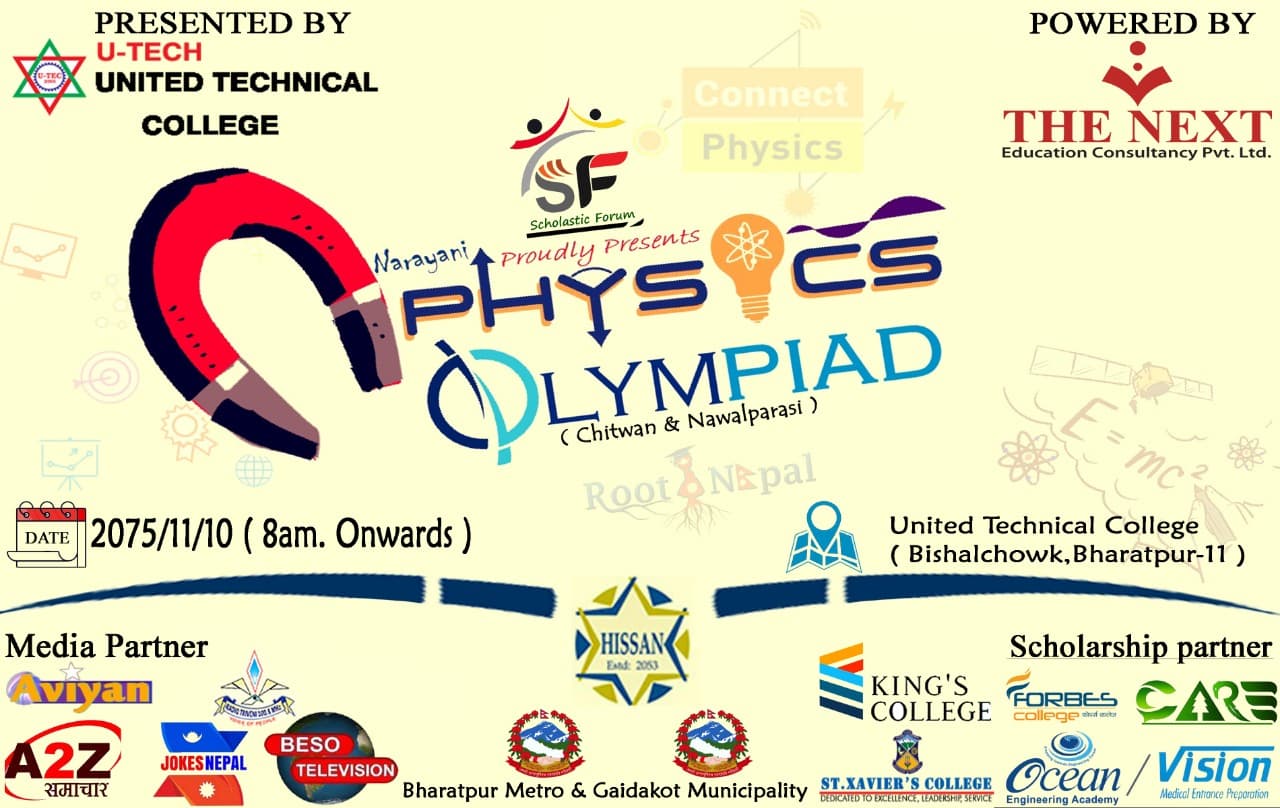 Physics Olympiad 2019 Set to Kick Off in Chitwan
