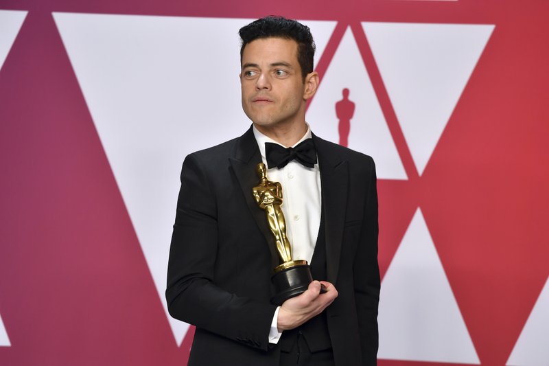 Rami Malek wins best actor Oscar for ‘Bohemian Rhapsody’