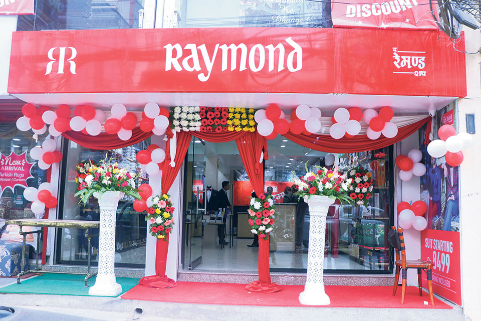 Raymond opens new outlet in Jawalakhel