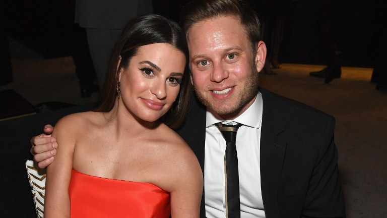 Lea Michele and Zandy Reich get married