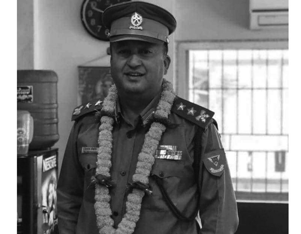 APF SP Pokharel killed in road accident