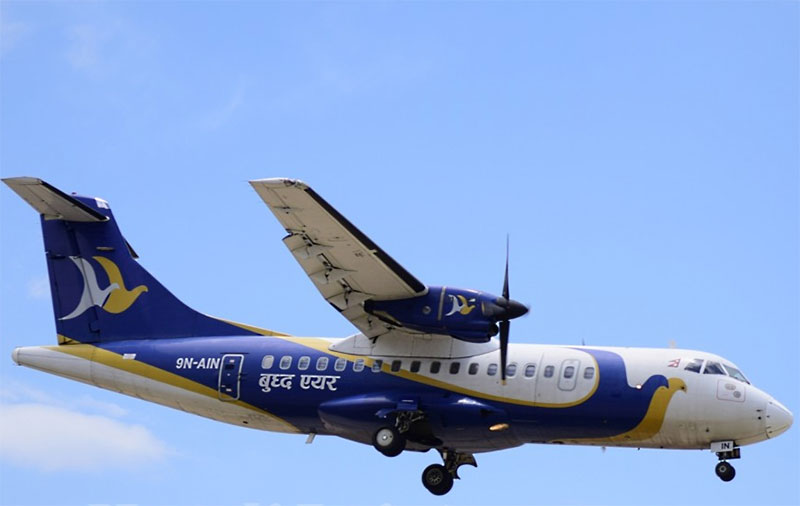 Buddha Air preparing to launch flight to Rajbiraj