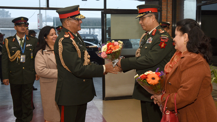 CoAS Thapa leaves for six-day visit to India