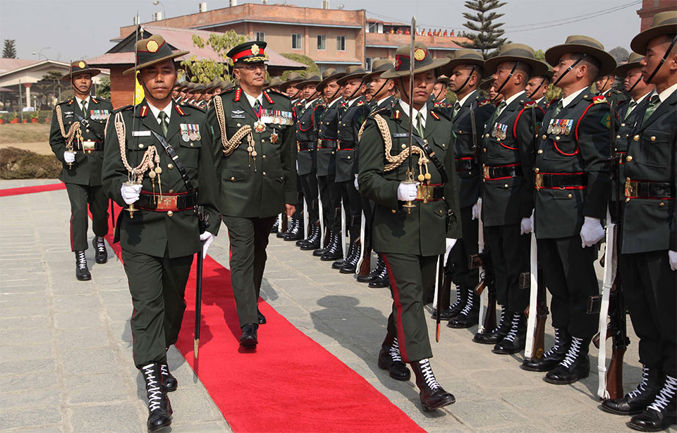 CoAS Thapa returns home wrapping up his six-day India visit