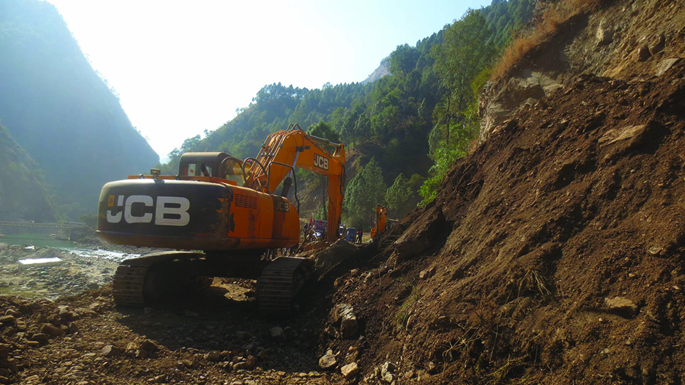 Rural roads being constructed in Rolpa without following procedures