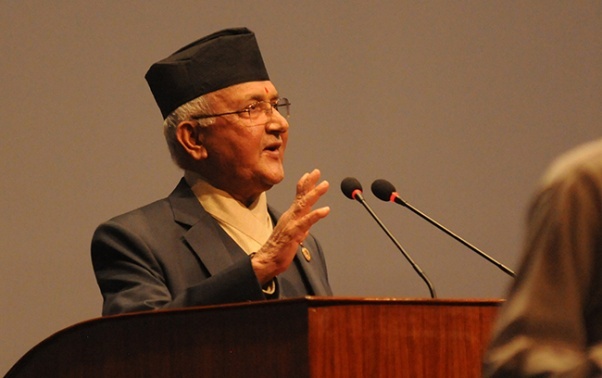 Prime Minister Oli to address parliament today