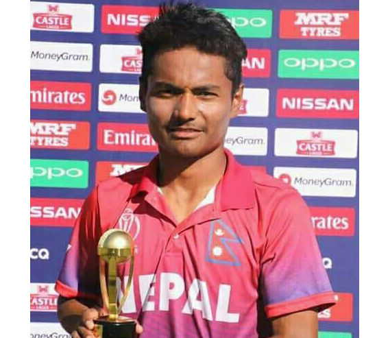 Prime Minister Oli congratulates Paudel for becoming world’s youngest cricketer with ODI half century