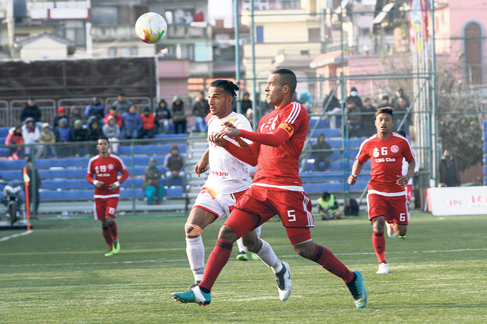 Sankata succumbs to 1-2 loss to APF, Manang has chance to go 11 points clear