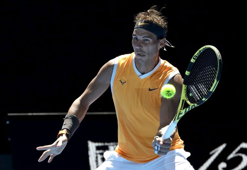 Nadal, Sharapova advance in straight sets at Australian Open