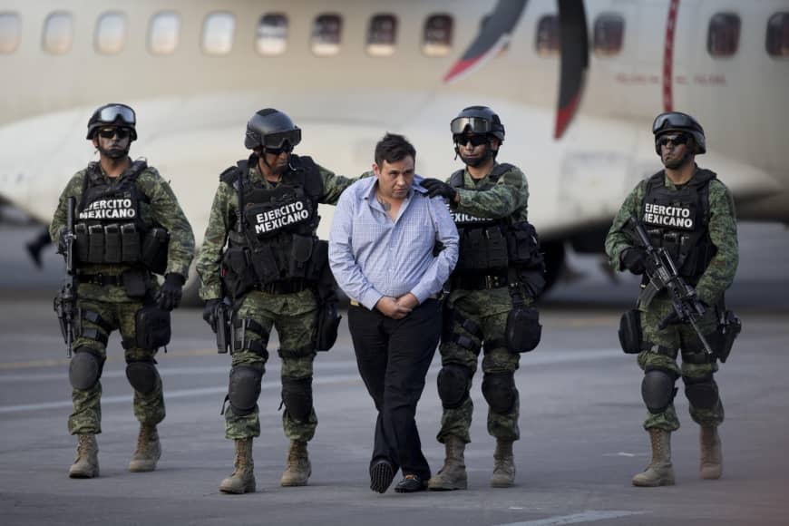 Mexican president declares war on drugs over