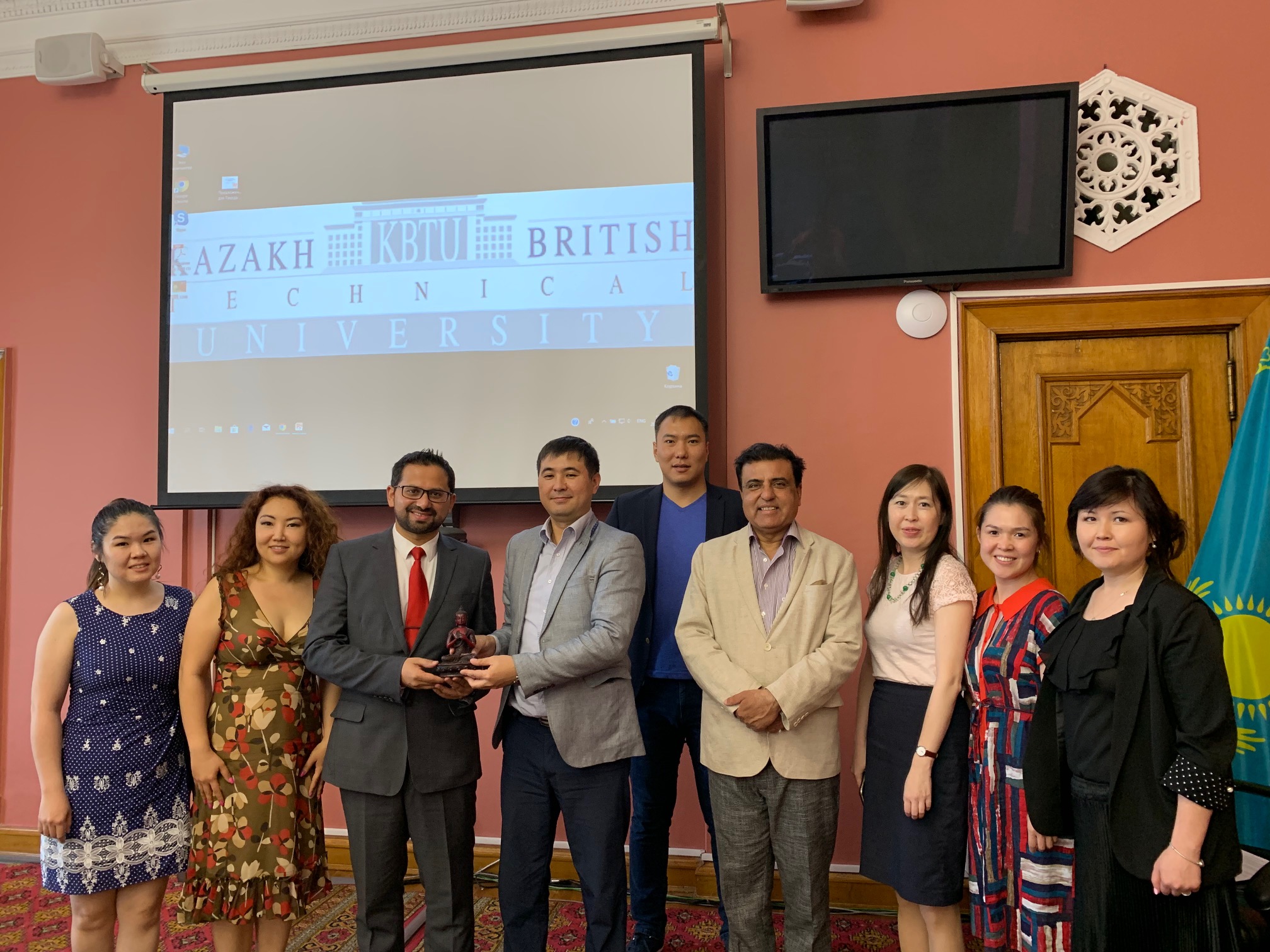 British College, Kathmandu signed MoU with Kazakh British Technical University